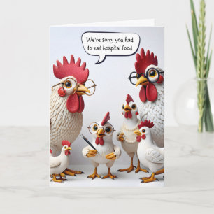 Carte Poulets De Bureau Pour Se Bien Bientôt