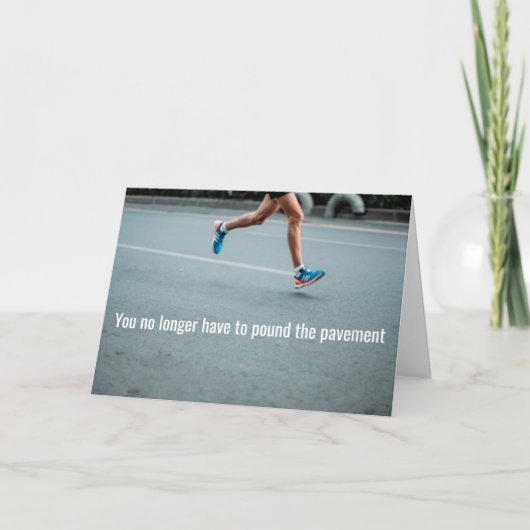 Carte Pound the Pavement, Félicitations pour le nouvel e (Devant)