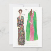 Carte Poupée papier Amanda (Devant)