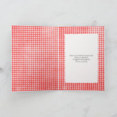 Carte Poupée Rag et bouquet de marguerite (Intérieur)