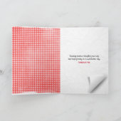 Carte Poupée Rag et ours en peluche en chaise à bascule (Intérieur)