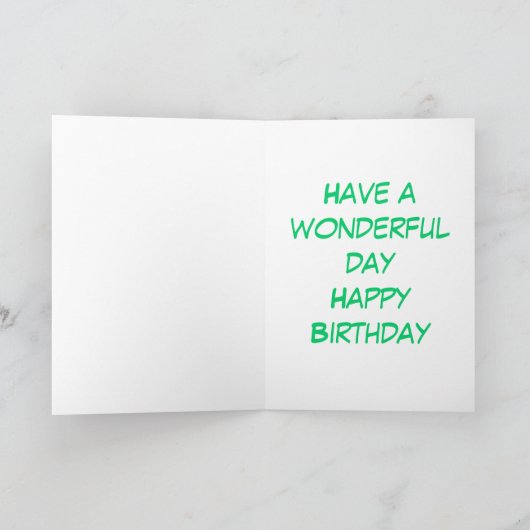 Carte Poupée russe Joyeux 3ème anniversaire (Intérieur)