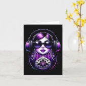 Carte Poupée russe Matryoshka Musique Russie Poupée russ (Fleur jaune)