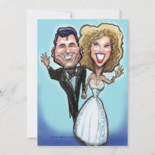 Carte Poupées de gâteau de mariage