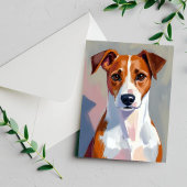 Carte pour animaux de compagnie Jack Russell Terri