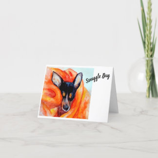 Carte pour animaux de vacances