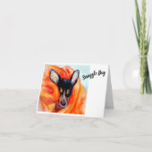 Carte pour animaux de vacances (Devant)