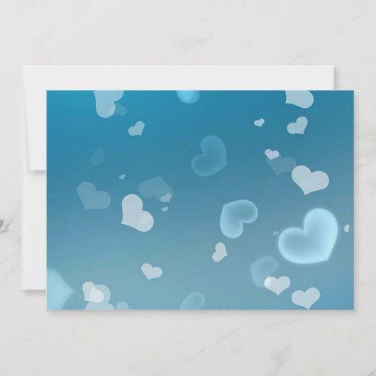 Carte pour bébé (Dos)