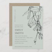 CARTE POUR BÉBÉ DE LA GREY LINE (Devant / Derrière)