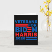 Carte Pour Biden Harris 2020 (Fleur jaune)