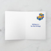 Carte Pour Brother Custom Age Birthday Fun Gnomes Card (Intérieur)