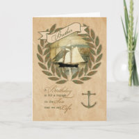 pour Brother Sailing Seas Thème Anniversaire