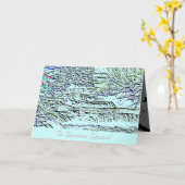 Carte Pour cette personne spéciale Salutation de la casc (Fleur jaune)