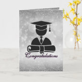 Carte pour compléter le diplôme (Fleur jaune)