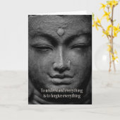 Carte Pour comprendre tout est de pardonner tout (Fleur jaune)