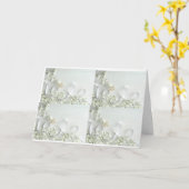 CARTE POUR **DE NOUVEAUX MARIES TRÈS SPÉCIAUX** (Fleur jaune)