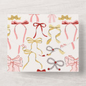 Carte pour demoiselles d'honneur tout-en-un (Verso)