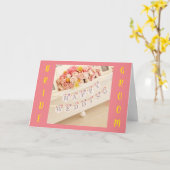 CARTE POUR **DEUX JEUNES MARiÉS TRÈS SPÉCIAUX** (Fleur jaune)