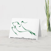 Carte Pour faire du jardinage est de croire au demain (Dos)