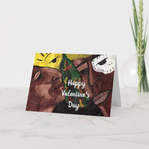 CARTE POUR FEMME VALENTINE NEGRO