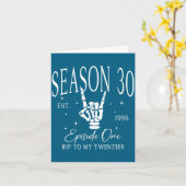Carte Pour femmes 30e 1996 Rip 20s Mort (Fleur jaune)