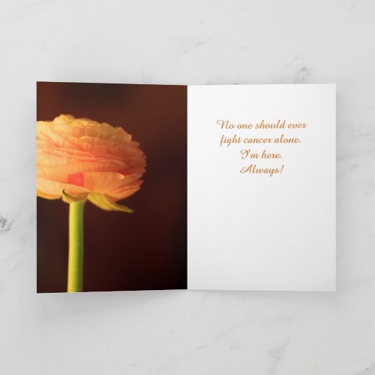 Carte Pour Friend Chemo Support Ranunculus (Intérieur)
