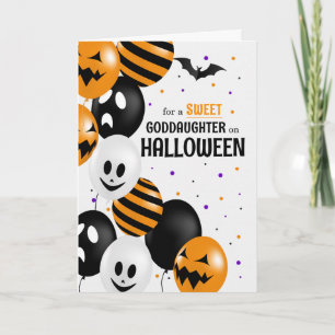 Carte pour Godgirl Balloons Pois Halloween
