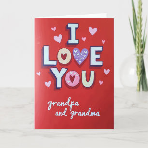Carte pour grand-père avec amour sincère