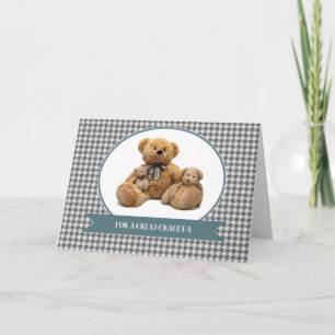 Carte Pour grand-père sur la Fête des pères Nounours mig