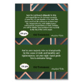 Carte pour jeu vert (Dos)