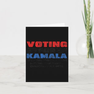 Carte Pour Kamala après avoir abandonné Joe Biden Trump