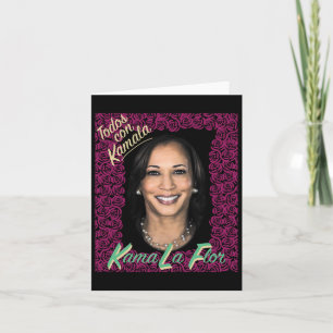 Carte Pour Kamala Harris Harris 2024 Kamala Harris Pour
