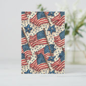 Carte pour la fête des anciens combattants (Debout devant)