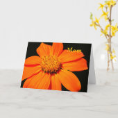 Carte pour la Fête des Mères avec Jolie Fleur Oran (Fleur jaune)