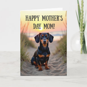 Carte pour la fête des mères pour animaux de compa