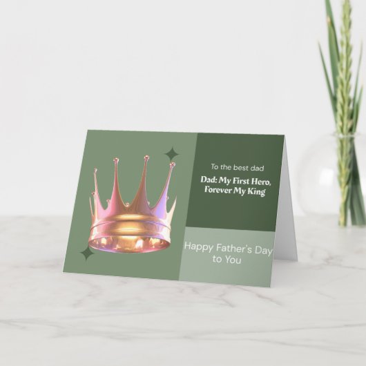 Carte pour la Fête des Pères (Devant)