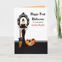 Pour la Grande Petite-Fille Première Halloween Lad