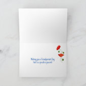 Carte Pour la Journée des grands-parents avec des pavots (Intérieur)