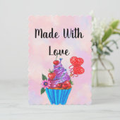 Carte pour la Saint Valentin (Debout devant)