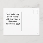 Carte pour la Saint-Valentin de Dino-mite (Dos)