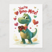 Carte pour la Saint-Valentin de Dino-mite (Devant)