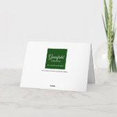 Carte Pour l'Ami sur l'aquarelle d'anniversaire Rose str (Dos)