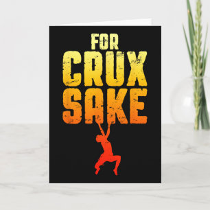 Carte Pour l'amour de Crux Escalade Bloc drôle grimpe