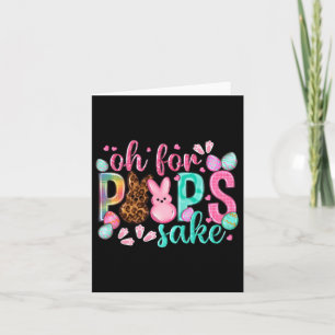 Carte Pour l'amour des Peeps Lapins de Pâques Mignons Et