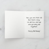 Carte pour l'anniversaire d'un frère aîné (Intérieur)