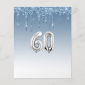 Carte pour le 60e anniversaire (Dos)