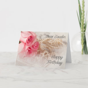 Cartes Rose Le Cousin D Anniversaire Zazzle Be