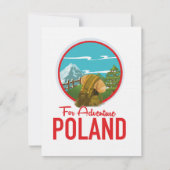 Carte Pour le logo de Adventure Poland Travel (Devant)