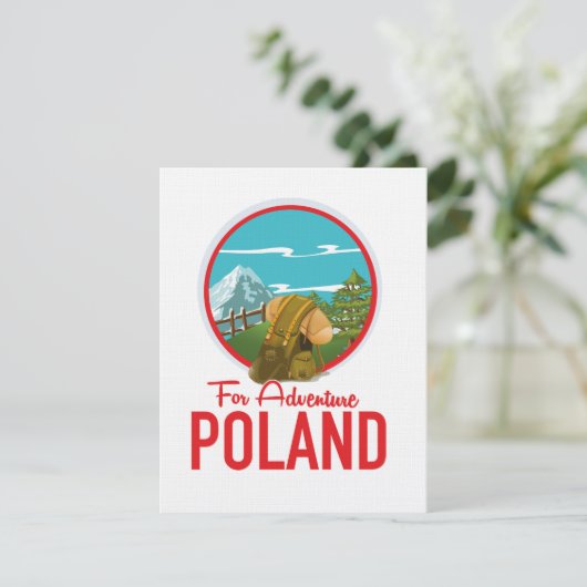 Carte Pour le logo de Adventure Poland Travel (Debout devant)