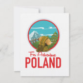 Carte Pour le logo de Adventure Poland Travel (Dos)